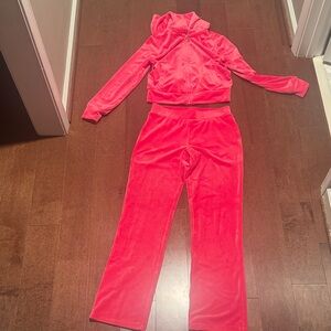 Juicy Couture pink suit